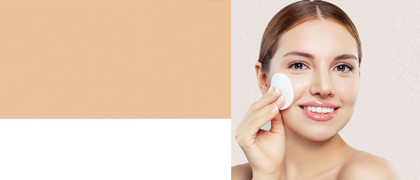 Banner bông tẩy trang Mineko cao cấp