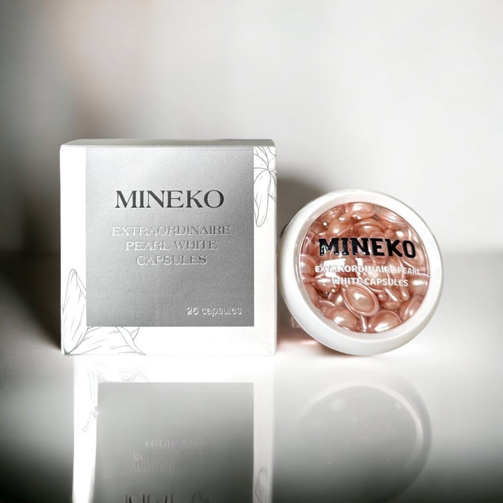 Viên nang Collagen phôi ngọc trai Mineko làm trắng, mờ nám tàn nhang-ảnh 1